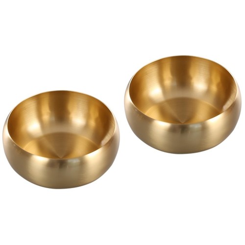 Golden brass tea - golden,