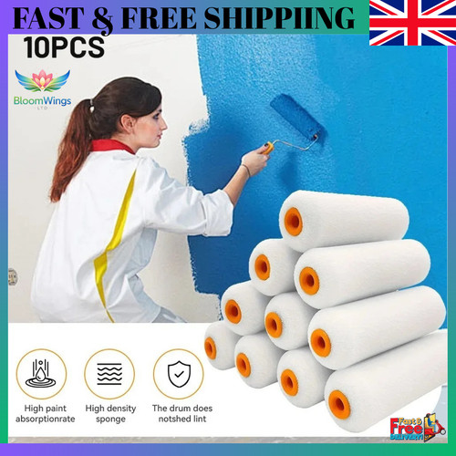 10x mini foam paint roller - mini,