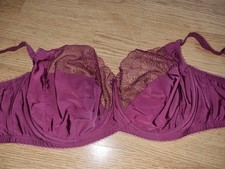 BNWOT Gorgeous Purple CHARNOS Non-Padded Underwired Bra Size 38GG