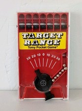 Target Range Tomy Pocket Game Shooting Game Vintage 1970s  VG working Condition 