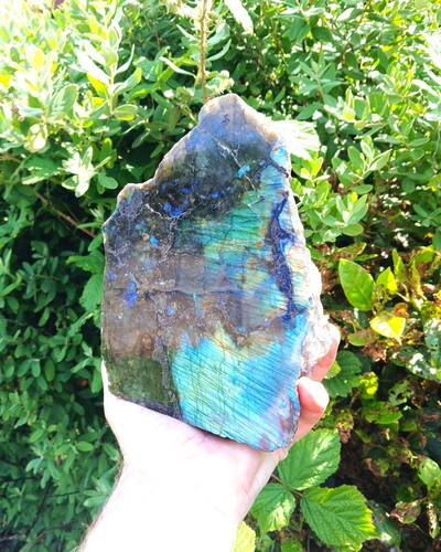 Large polished labradorite - polished,