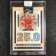 2024-25 One and One DERRICK ROSE One and One Milestones 10/25 #16