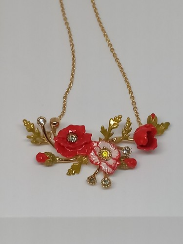 Les nereides enamel - enamel, necklace