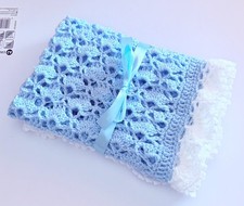 Baby Boy Reborn Doll Shawl