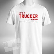 Trucker T-Shirt Funny Lorry