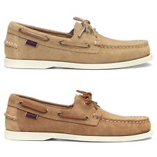 Sebago Men's Shoes - Sebago Docksides Portland Fleshout Boat Shoe - Brown - BNIB