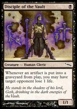 Disciple of the Vault ~ Mirrodin [ Excelent ] [ Magic MTG ]
