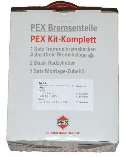 Pex kit ford escort iii - pex, 6