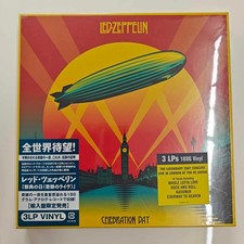 Led Zeppelin - Celebration Day   Japan, 2013 hype sticker  RARE boxset NEW