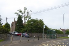 Photo 6x4 Bus stop and