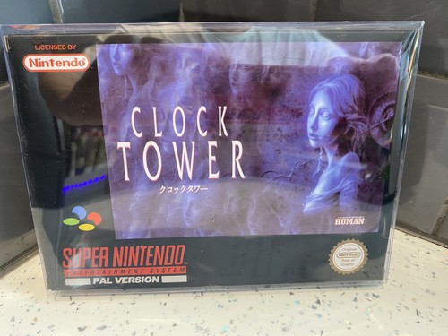 Clock tower snes - clock,