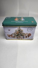 Empty Peter Rabbit & Friends at Christmas English Tea Tin Beatrix Potter VGC