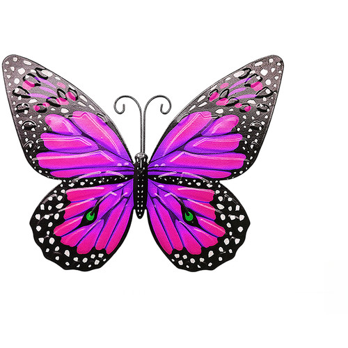 Iron butterfly wall hanging - wall,