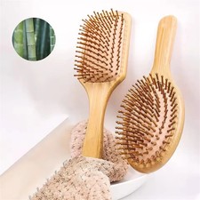 Natural bamboo wooden hair - bamboo,