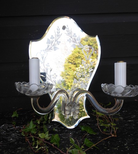 Vintage venetian glass - vintage, mirror