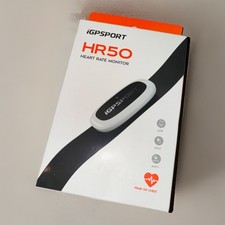 iGPSPORT HR50 Heart Rate Monitor, IPX7 Waterproof Bluetooth Ant+ Cardio Belt