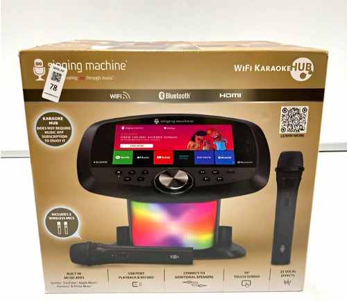 Singing machine wifi - singing,