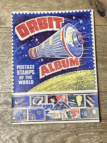 Postage stamp album - stamp, with