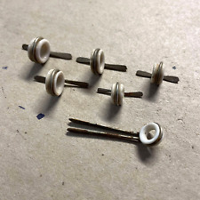 VINTAGE ROD EYE GUIDES X6 SPARE REPLACEMENT JOBLOT FOR ROD BUILDING / REPAIRS