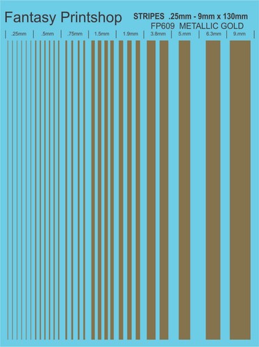 Stripes water slide transfers - stripes,