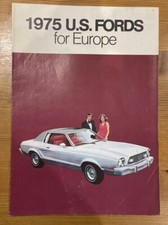 Ford US Range Brochure 1975 - Mustang II  Monarch  LTD  Gran Torino  Cougar