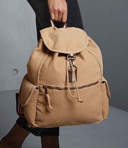 Quadra vintage canvas backpack - vintage,