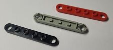Lego 4262 Vintage Technic Plate Rounded Ends with Holes Select Colour Pack of 10