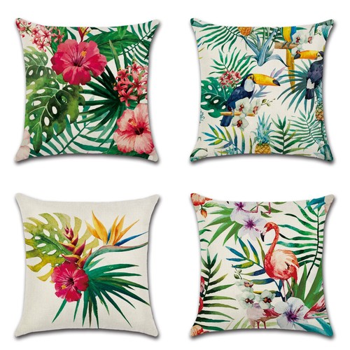Tropical birds and flower - birds,