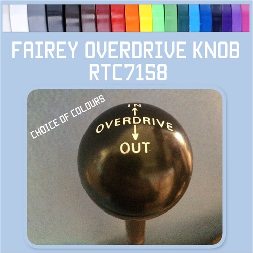 Fairey overdrive knob land - fairey,