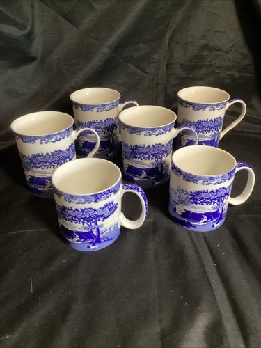 Spode blue italian set - italian, x