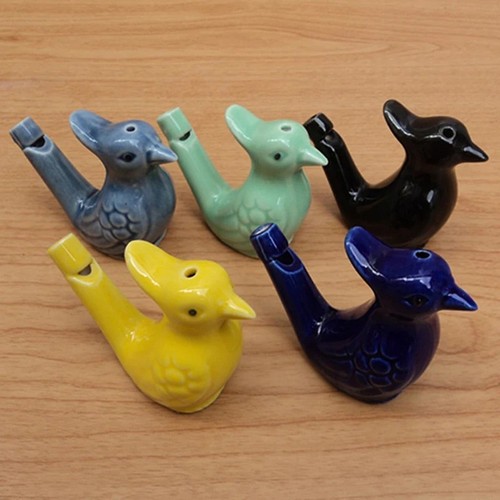 Ceramic bird whistle novelty - bird,