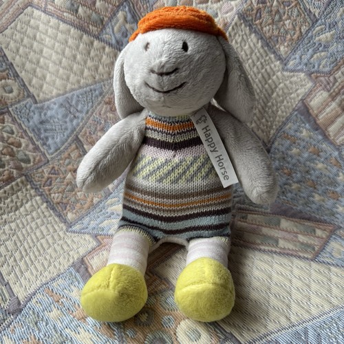 Happy horse rabbit plush grey - happy,