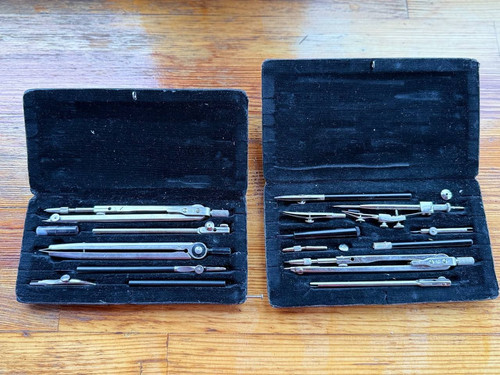 Vintage ussr drawing set - ussr,