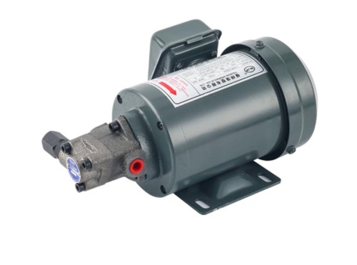 Gear pump circulating oil - circulating,