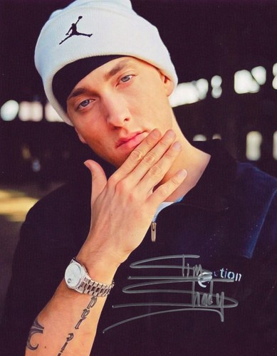 Eminem signed - (slim,