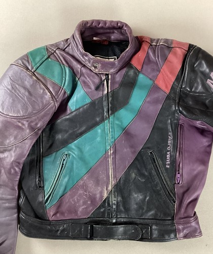 Vintage mqp leather biker - vintage,