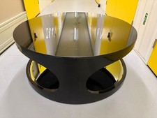 Fab! DWELL black Glass Top And