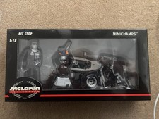Mclaren minichamps pit - mclaren, 1:18