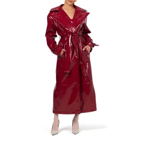 Nwt naked wardrobe patent faux - naked,