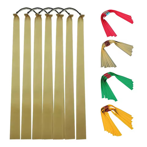 Flat rubber bands slingshot - 5,