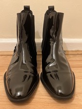 Zara Man Mens Black Shiny