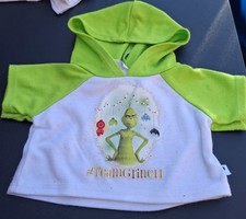 Build A Bear The Grinch Hoodie Top T Shirt