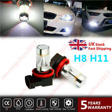 2pc H8 H11 White 60W Fog Light Daytime Lamps DRL For Audi A3 8P A4 A6 B6 B7 B8