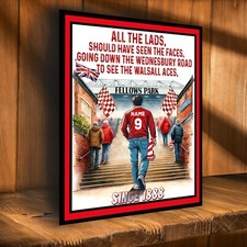 Personalised Walsall Football