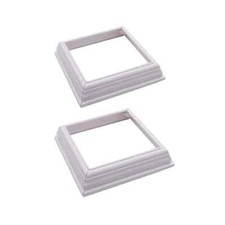 2 Pack 4 Inch Vinyl Post