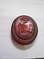 CARVED INTAGLIO RED CARNELIAN