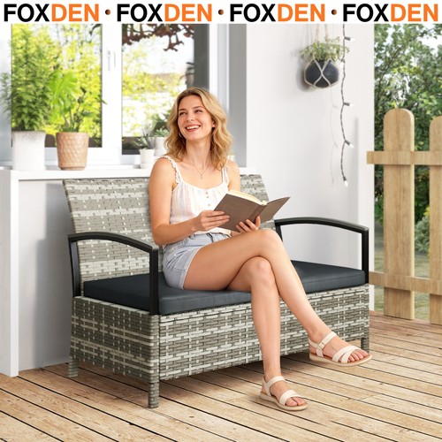 Garden storage bench seater - storage,