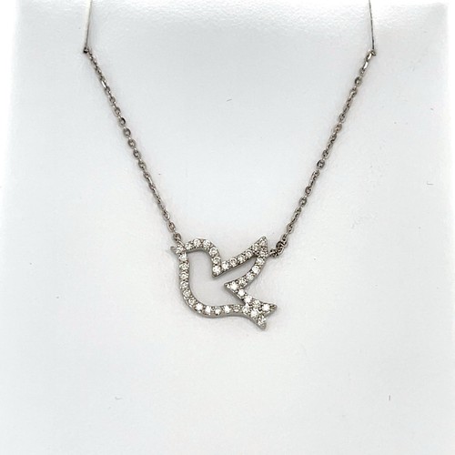 Dove pendant 14k - , gold