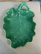 Herend Green Leaf Dish Hand