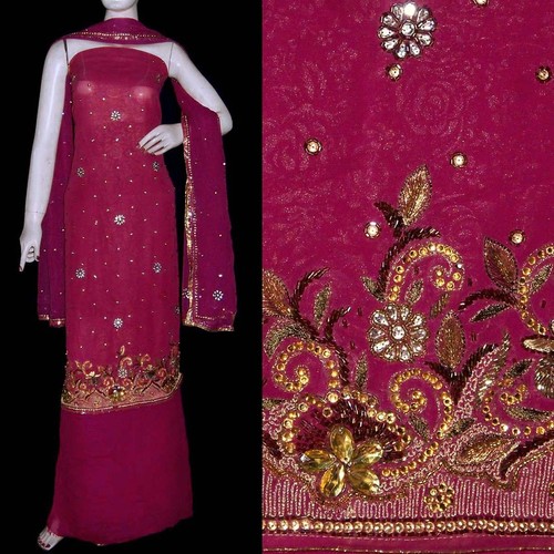 Wine grgt kundan work - grgt, w